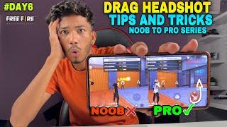 free fire drag headshot tips and tricks like a pro all smg guns noob to pro series day 6