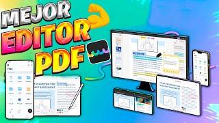Cómo TOMAR NOTAS en PDFAPP Muy PRODUCTIVA para Windows 11 / SUPER EDITOR PDF
