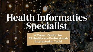 HEALTH INFORMATICS SPECIALIST: A Career Option for Professionals Interested in Tech|CAREERMAS DAY 6