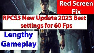 RPCS3 New Update 2023 Silent Hill Downpour Best Settings for 60 Fps