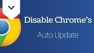 How To Disable Automatic Google Chrome Updates