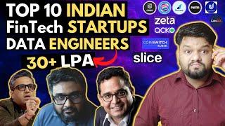 30+ LPA CTC For Data Engineers ! Join TOP 10 INDIAN FinTech Startups ️  Skills, CTC Explained 
