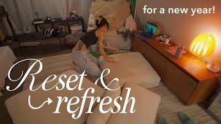 The Ultimate Reset Routine for 2024  | declutter & clean