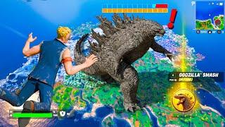 I Found GODZILLA Boss in NEW Fortnite Update