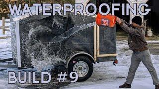 Waterproofing my Teardrop Trailer with EPDM - Build Video #9 | Mechanical Attachment