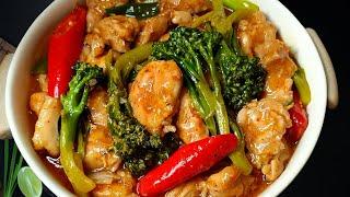 15 Minute Soy Glazed Chicken with Broccoli | Easy Dinner Recipe by Masuma's Culinary