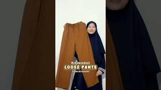 Rekomendasi Loose Pants Kulot Crinkle Airflow! #loosepants #kulothighwaist #racunshopee #youtubeshop