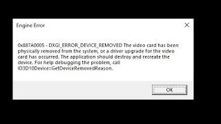 Memperbaiki Error DXGI ERROR DEVICE HUNG atau RESET di Windows 10/11