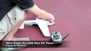 HeliPal.com - Nine Eagle Xtra 300 Mini RC Plane Test Flight 01