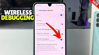 How to Enable Wireless Debugging Samsung Galaxy A16