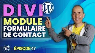 Divi : Module formulaire de contact | Tutoriel WordPress Divi 