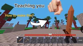 How to change your crosshair (Roblox Bedwars Mobile)