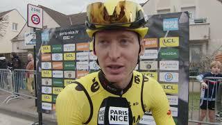 Matteo Jorgenson - Interview at the start - Stage 1 - Paris-Nice 2025