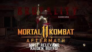 Mortal Kombat: Aftermath - Most Relevant Raiden Buffs!