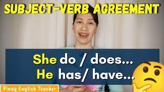 Subject-Verb Agreement QUIZ (Part 1) || Basic English Grammar