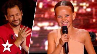 Cute 10 Year Old Ukrainian Dancer BLOWS THE JUDGES AWAY! | Got Talent Global