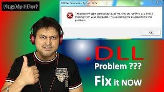 How to Fix DLL missing problem | api-ms-win-crt-runtime-l1-1-0.dll | Easy Steps