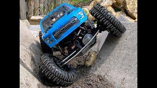 Axial SCX III (10.3) with Axial Ryft, testing new crawling lines