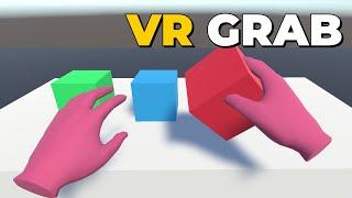 Grab Objects in VR using Unity - Grab / Simple Interactables - XR Interaction Toolkit