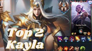 Kayle Wild Rift Gameplay - top global Kayle best build and runes - AXE Wild Rift