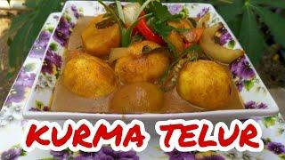 resepi kurma telur pedas sedap by Kak nur@tip kuah kurma wangi Dan pekat