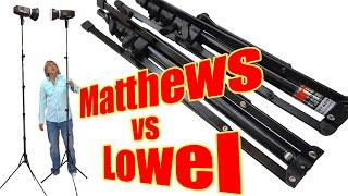 LOWEL Unito Light Stand vs Matthews MERF Which One Reigns Supreme?