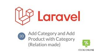 Laravel Create Category using Bootstrap Form and Add Product with Category using Relationship