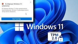 AMD Sistem için (TPM) Sorunu ve çözümü - Yükseltmek için ne yapmalıyız?