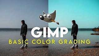 Gimp Basic Color Grading