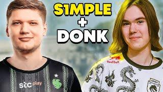 S1MPLE & DONK PLAY FACEIT TOGETHER!! (ENG SUBS) | CS2