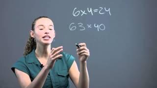 How to Do Multiplication Without a Calculator : Math Questions & Answers