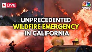 California Wildfire LIVE: Wildfires Rage in Pasadena, California Forcing Thousands To Evacuate |N18G