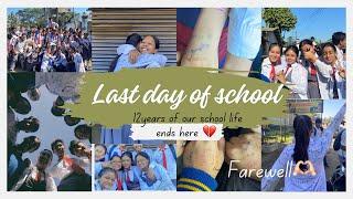 12 years of our school life ends here | Last Day