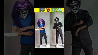 Ai editing free fire emote in real #shortsfeed #freefire #aiediting#ffviral #trending #ffshorts