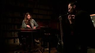 Francesca Naibo - Igor Stepniewski at Literaturcafé, Bienne, 2018