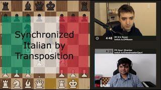 Sync Chess #27: Learn the Italian Game with Eric Rosen and Gauri Shankar