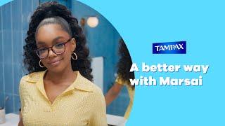 Marsai Martin Talks Periods and Tampons with Tampax