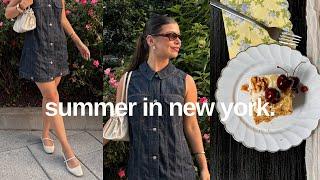 a summer weekend in New York