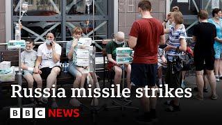 Children's hospital hit as Russian strikes kill 24 in Ukraine  | BBC News