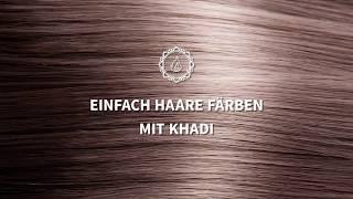 NATÜRLICH HAARE FÄRBEN mit khadi Pflanzenhaarfarbe - So geht's