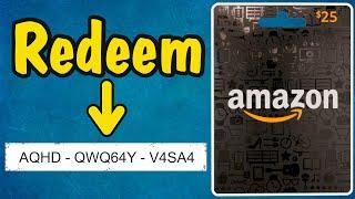 How to Redeem an Amazon Gift Card Using Amazon Mobile Phone App