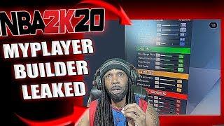 NBA 2K20 NEWS - MYPLAYER BUILDER LEAKED!! WHAT BUILD ARE YOU MAKING??!!