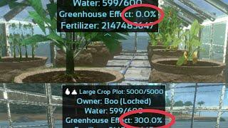 How to Get Greenhouse effect from 0% to 300% • Ark survival evolved #greenhouseeffect #arksurvival