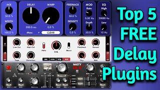 Top 5 FREE Delay VST Plugins That Sound Like The Pros In 2024 (My Favorites I Actually Use)