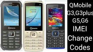 QMobile g3 g3plus g5 g6 invalid sim solution and IMEI change code