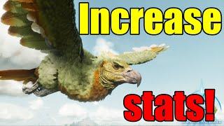 How to increase tamed dinos stats per level! Ark Survival Ascended