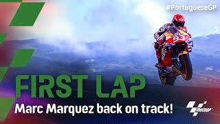 Marc Marquez completes his comeback with first lap | 2021 #PortugueseGP