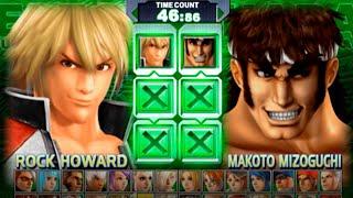 The King of Fighters - Maximum Impact Regulation A - Rock Howard Vs Makoto Mizoguchi