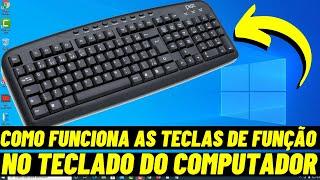 COMO FUNCIONA AS TECLAS DE FUNÇÃO NO TECLADO DO COMPUTADOR