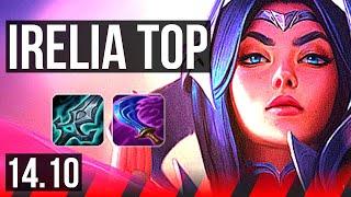 IRELIA vs VLADIMIR (TOP) | Quadra, 6 solo kills, Godlike, 12/3/5, 500+ games | NA Master | 14.10